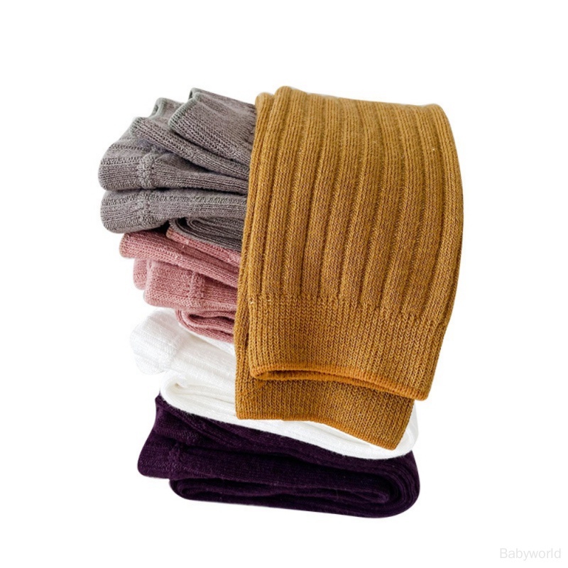 Quần Legging cotton Màu Trơn Thoải Mái Dành Cho Bé Gái