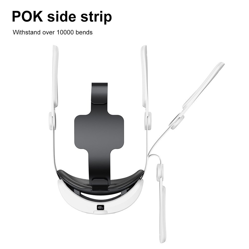 Dây Đeo Đầu Bằng abs Thoải Mái Có Thể Điều Chỉnh Cho Tai Nghe Chụp Tai meta quest 3 vr