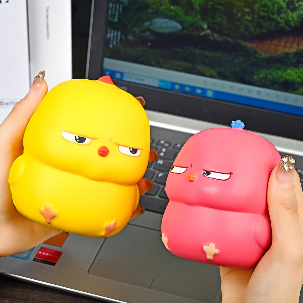 Dễ Thương Warbie Wobi Giải Nén Đồ Chơi Squishy Sữa Rồng Gà Đàn Hồi Chậm Giảm Căng Thẳng Đồ Chơi Quà Tặng Cho Bé Trai Bé Gái ICECUBES