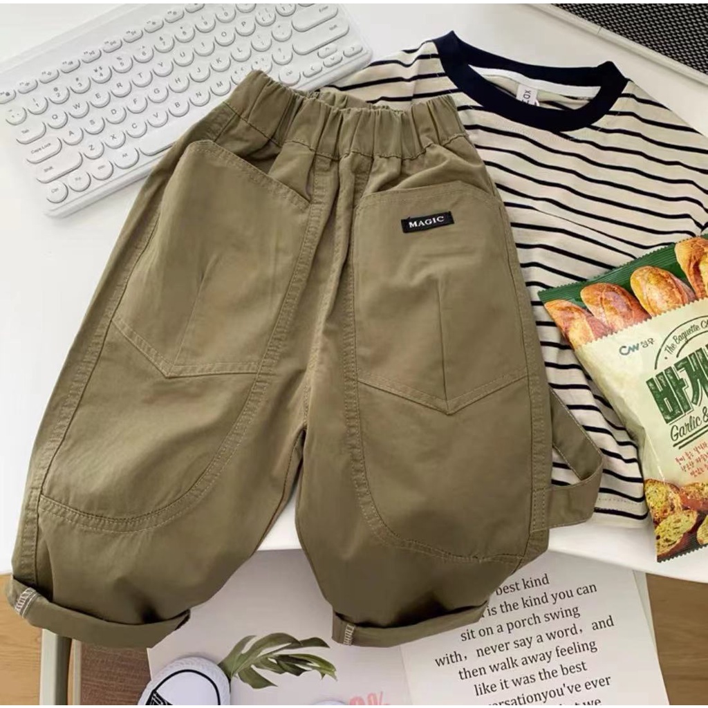 Quần Dài Phong Cách Hàn Quốc Mới Cho Bé Trai