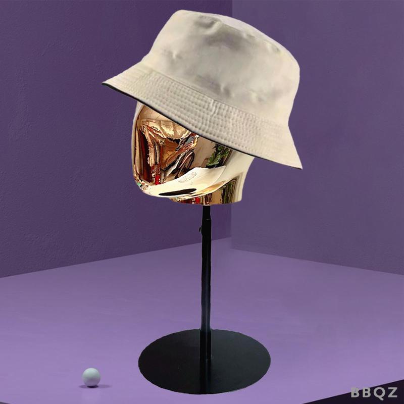 Đầu Ma Nơ Canh Kim Loại 40cm - 53cm Trưng Bày Mũ Đa Năng