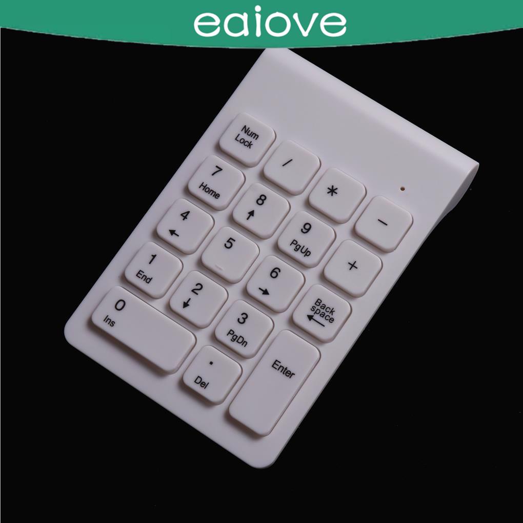 Bàn Phím Số 18 Phím Không Dây 2 Ghz usb Dành Cho laptop notebook