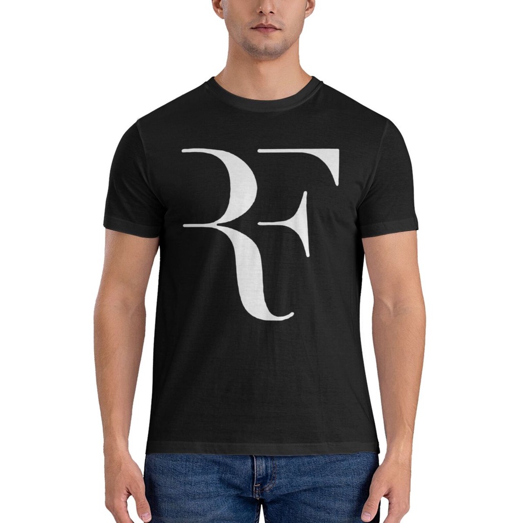 Áo thun nam phổ biến in hình Roger Federer Rf