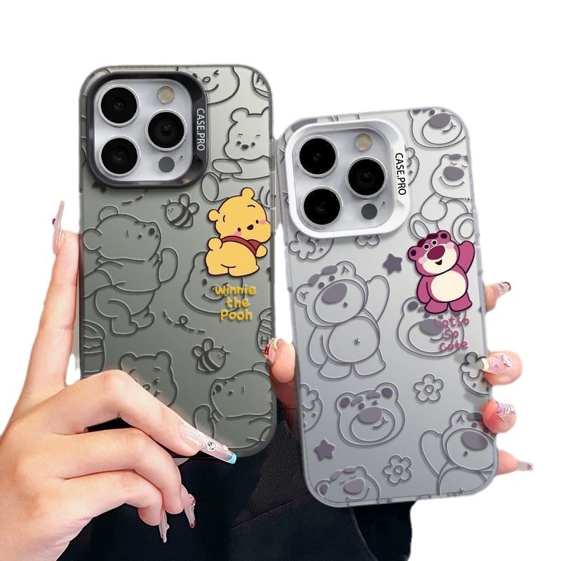 Ốp Điện Thoại Hình Gấu pooh Cho iphone 14promax / 13promax / 12promax / 14pro / 13pro / 12pro / 14 / 13 / 12 / 11