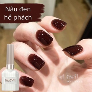 Sơn gel hot nâu đen hổ phách xeijayi