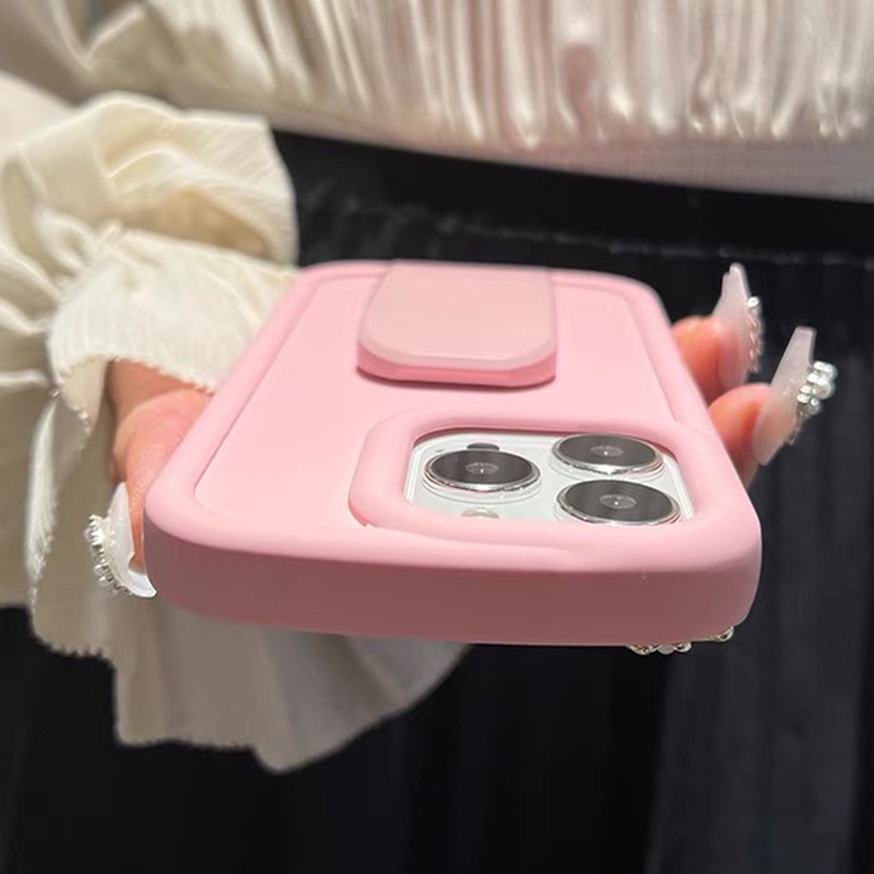 Off white Ốp Điện Thoại Mềm Chống Sốc Có Giá Đỡ Cho iphone 15 pro max 14 13 12 11 pro max xr ix