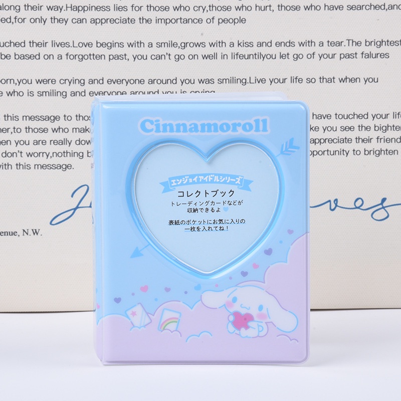 Kẹp Sách Ảnh polaroid Hình sanrio kuromi melody 3 inch
