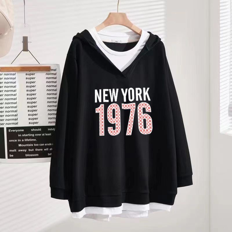 Áo Hoodie Nữ oversized Tay Dài c12260