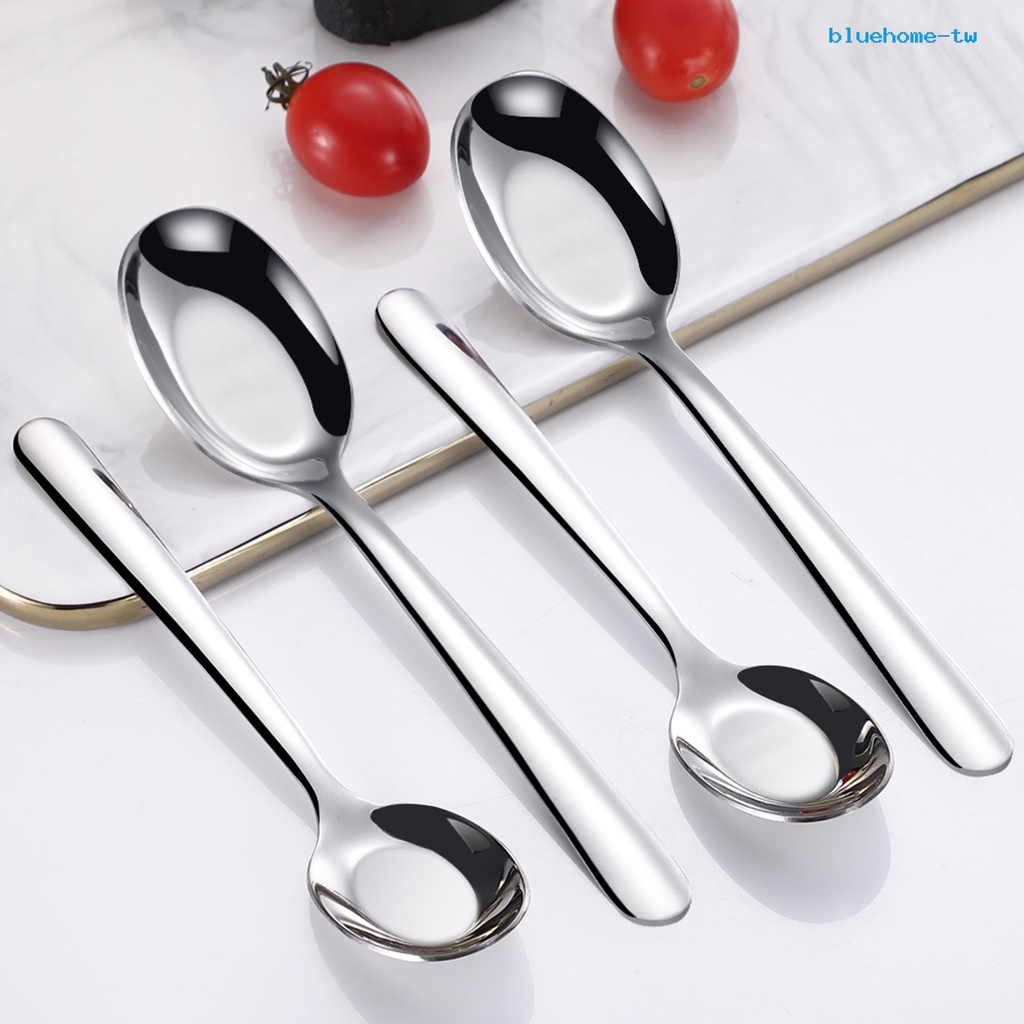 Muỗng Súp Mở Rộng Đánh Bóng Tay Cầm Thoải Mái Chống Rỉ Sét Cho Bàn Ăn