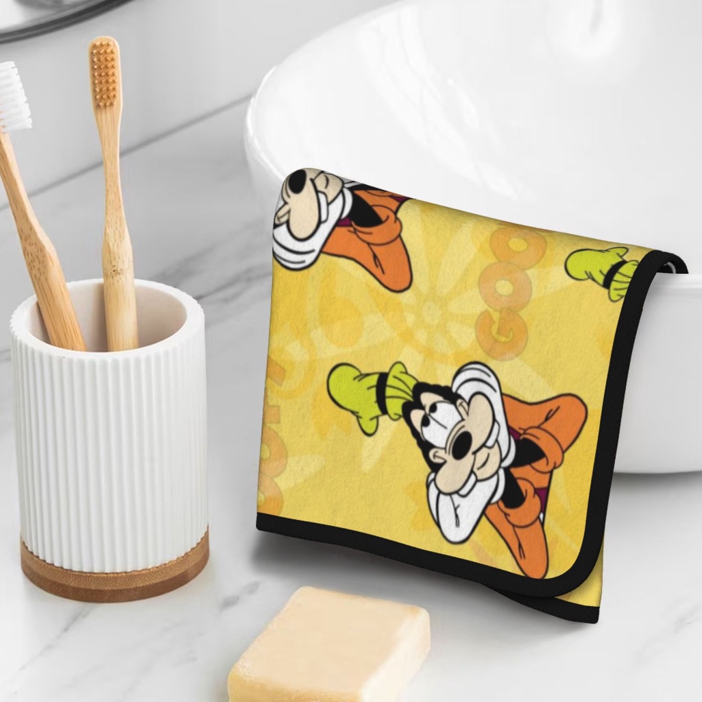 Goofy Khăn Tắm Vải Nhung San Hô Thấm Hút Tốt Kích Thước 40 * 70 cm