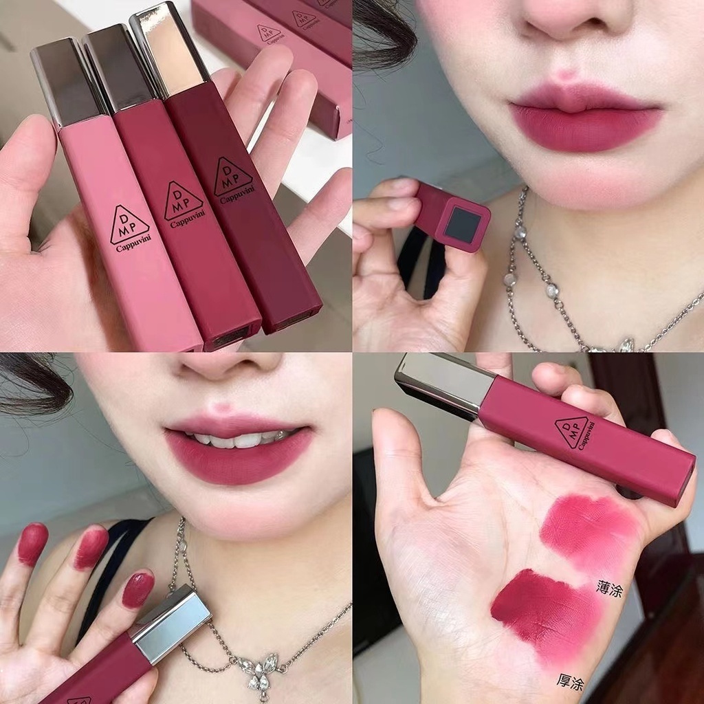 Son Môi Màu Nhung Lì Tự Nhiên Lâu Trôi Không Dễ Phai cappuvini