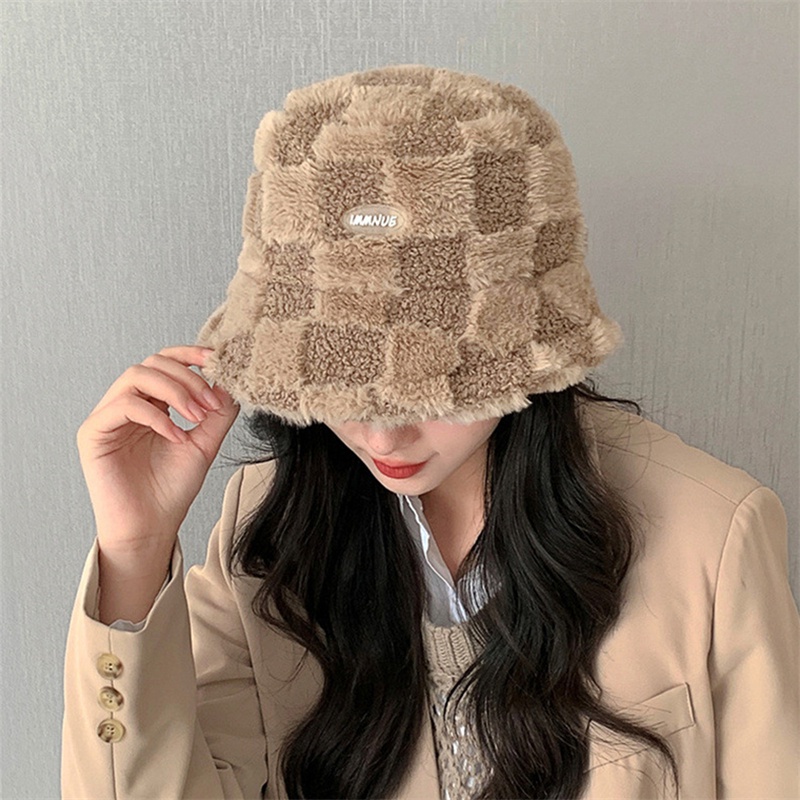 Mũ bucket lông cừu hot hit