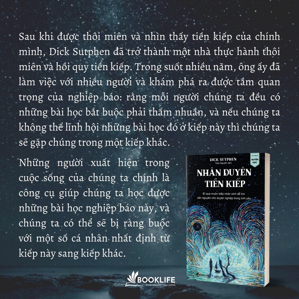 Sách - Nhân duyên tiền kiếp - Dick Sutphen