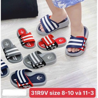 Dép bé trai quai ngang Thái Lan Adda 31R9V Dép lê nhựa nhẹ siêu bền