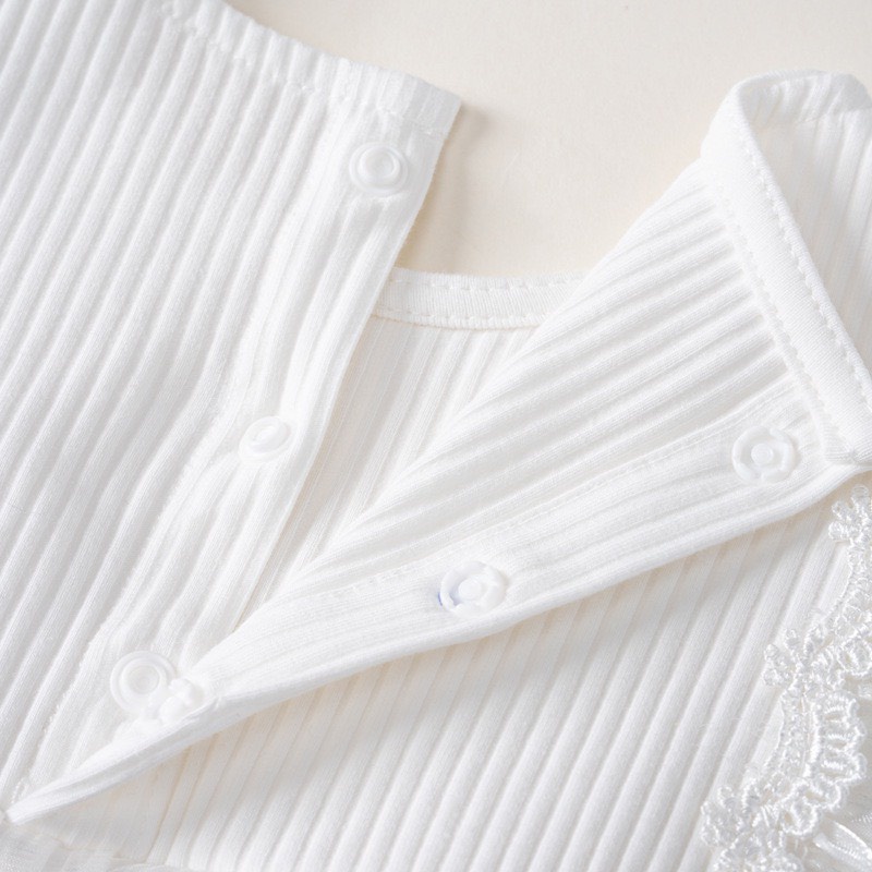 BODY NƠ KÈM MŨ COTTON PHỐI TƠ MỀM QUẢNG CHÂU