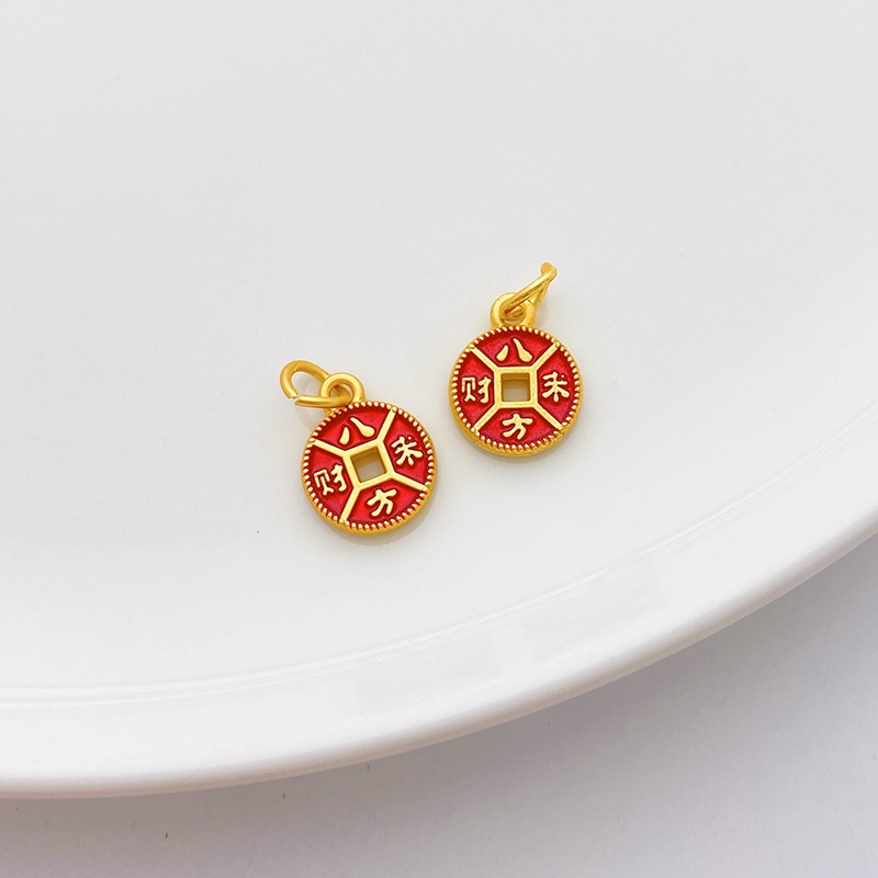 Mặt Dây Chuyền Hình Mèo May Mắn Nhiều Màu Sắc diy