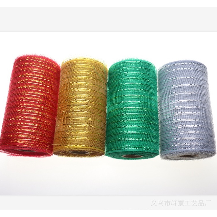 Cuộn 9 Mét Ruy Băng Voan Lưới Trang Trí Noel RB47