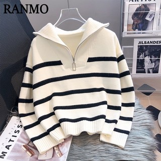 RANMO Áo Len áo khoác cardigan phổ biến xu hướng INS Thời trang WMY23A0UND 43Z231025