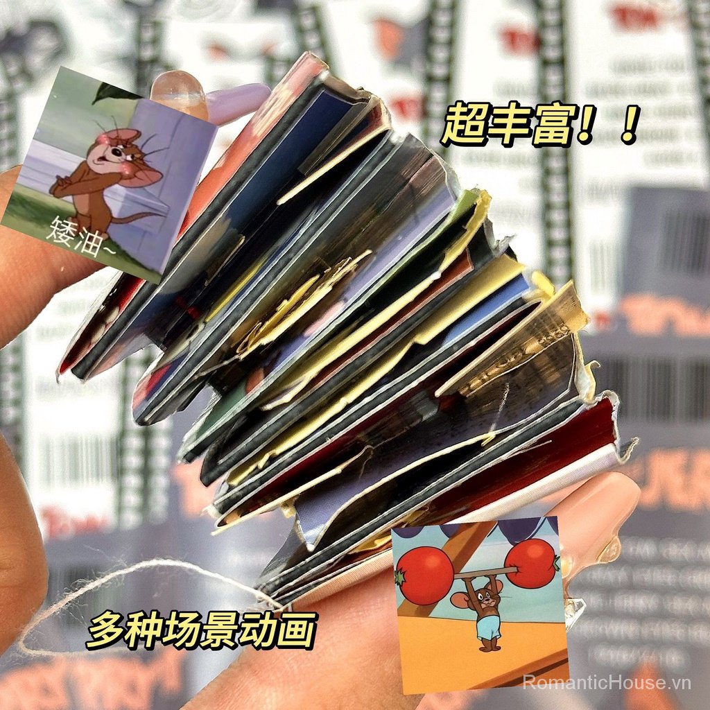 Sách Thẻ mini Hình Mèo Và Chuột Thủ Công Dễ Thương