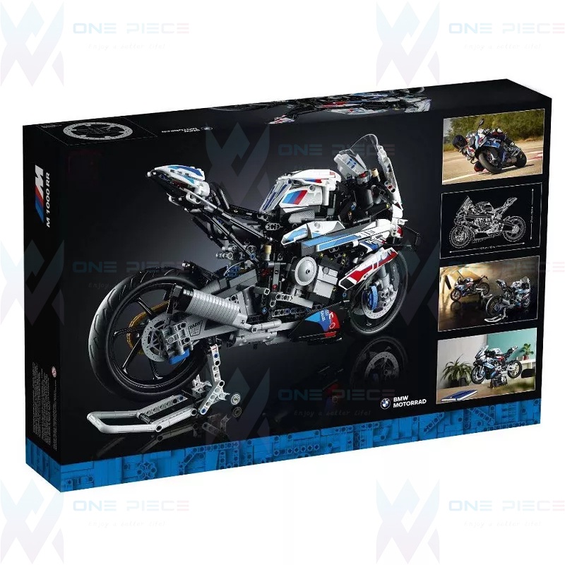 Mô Hình Xe Mô Tô BMW M1000RR 42130 Tỷ Lệ 1:5 Đồ Chơi Lắp Ráp 1920PCS