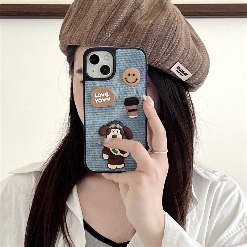 Dễ Thương Bao Da Điện Thoại iphone 15 pro max / 15 pro / 15 / 14 pro max / 14 pro / 14 / 13 pro max / 13 pro / 13 / 12 pro max / 12 pro / 12 pro / 12 / 11