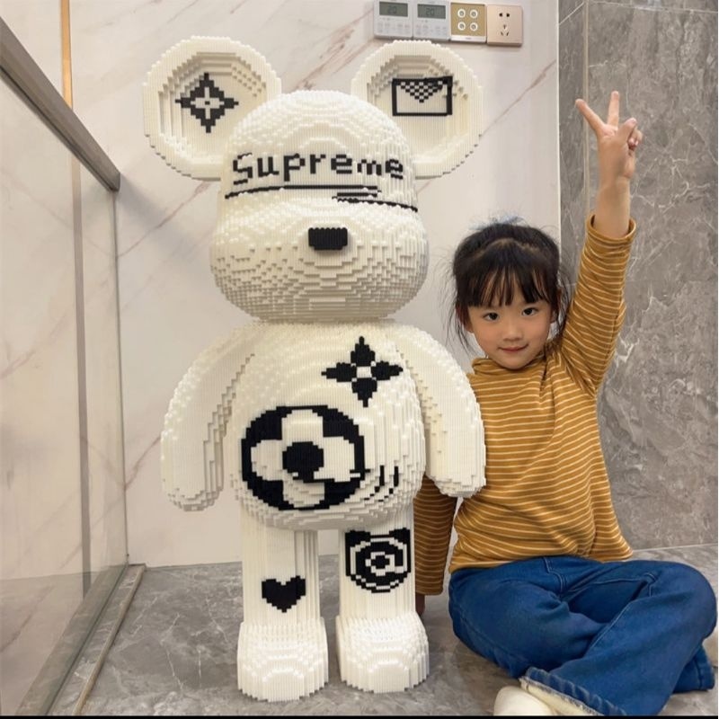 LEGO BEARBRICK SIZE ĐẠI 90CM MẪU MỚI NHẤT