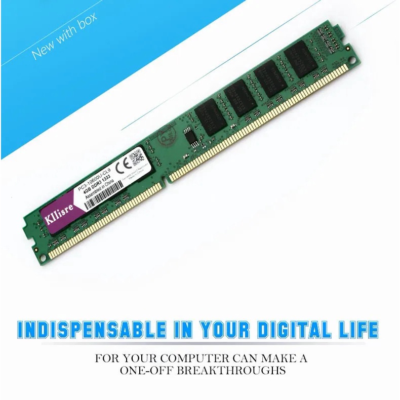 Kllisre DDR3 8GB 4GB 1333Mhz 1600MHz Ram Desktop Memory 240pin 1.5V DIMM