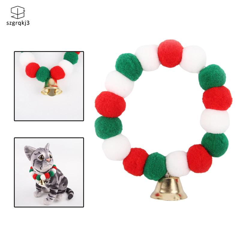 Vòng Cổ Thú Cưng Gắn Chuông Giáng Sinh / Năm Mới Thoải Mái