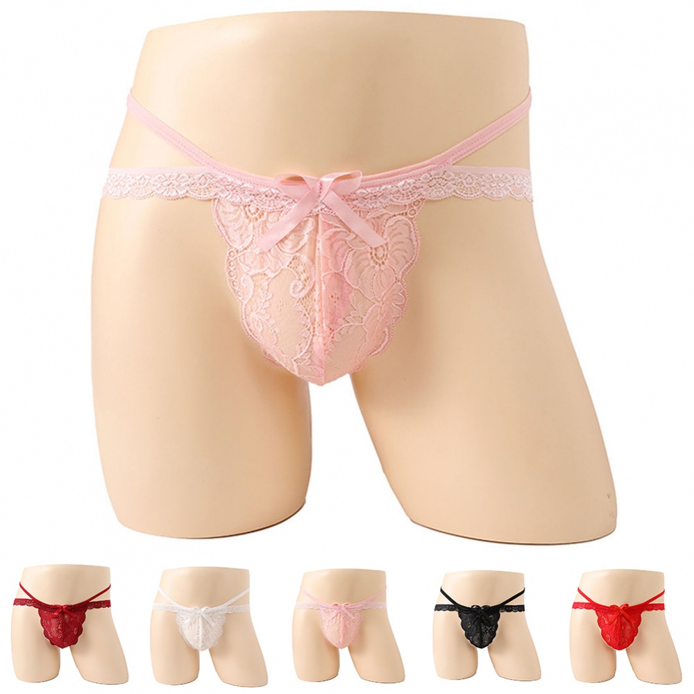 Sissy Quần Lót Ren Lọt Khe Gợi Cảm Cho Nam