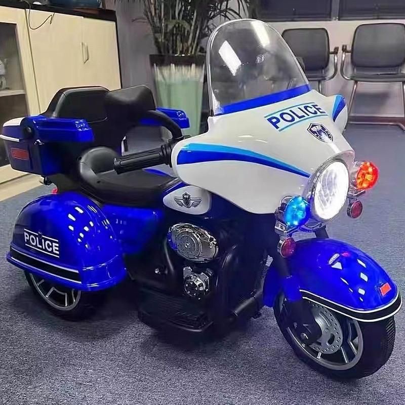Xe máy điện cảnh sát nhí cho bé