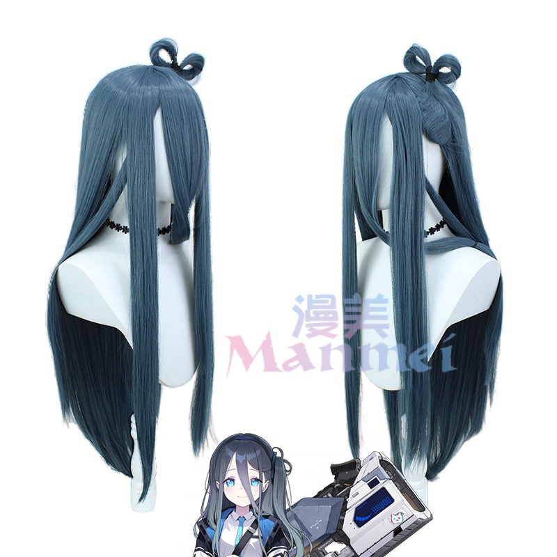[Manmei] Blue Archive Tendou Arisu Cosplay Tóc Giả Mô Phỏng Da Đầu Tạo Kiểu 100cm