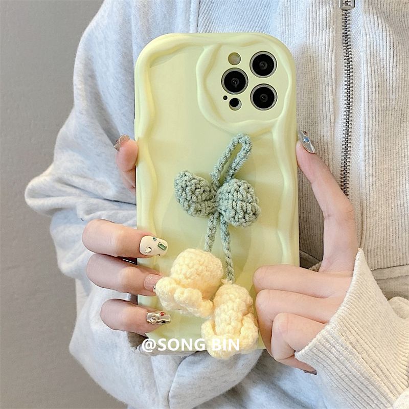 Ốp Điện Thoại Họa Tiết Chuông Gió Cho iphone 7 7plus 8 8plus xs xr 11 12 13 14 15 pro plus promax