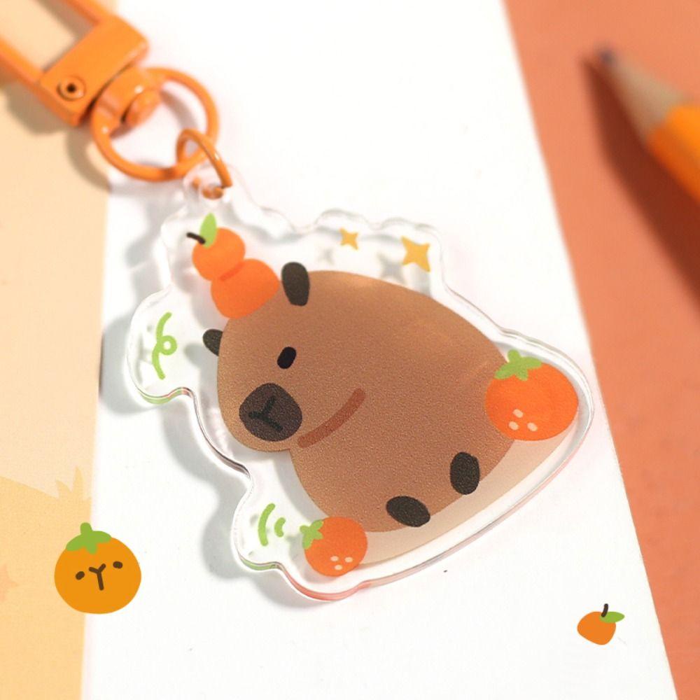 Móc Khóa acrylic Hình Động Vật Dễ Thương
