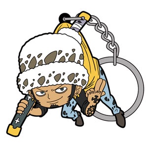 Móc khóa ONE PIECE Trafalgar D. Water Law chibi anime Đảo hải tặc Phụ kiện trang trí túi xách Balo