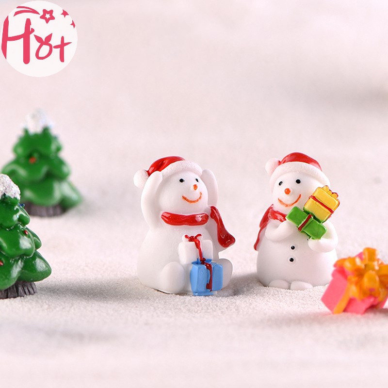 Jr Mô Hình Người Tuyết / Ông Già Noel Trang Trí Cây Thông Giáng Sinh