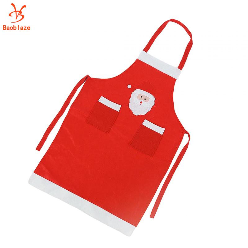 Tạp Dề Nấu Ăn Gia Đình Hình Ông Già Noel Giáng Sinh / Nấu Ăn / Nướng Bánh / Tiệc Tùng