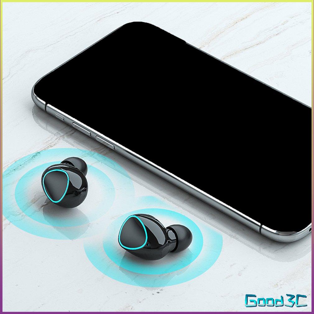M22 LED Digital Display Earphones Two-person Wireless Couple Earphone