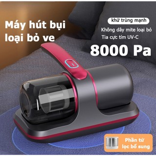 Máy hút bụi không dây cầm tay - Máy hút bụi giường nệm cầm tay không dây pin sạc Máy hút bụi chăn ga giường nệm cầm tay không dây