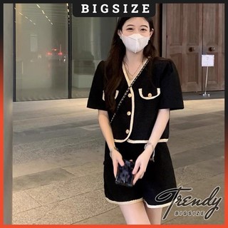Set Đùi Nữ Thời Trang Bigsize 50-95kg Chất Cotton Lạnh Trendy