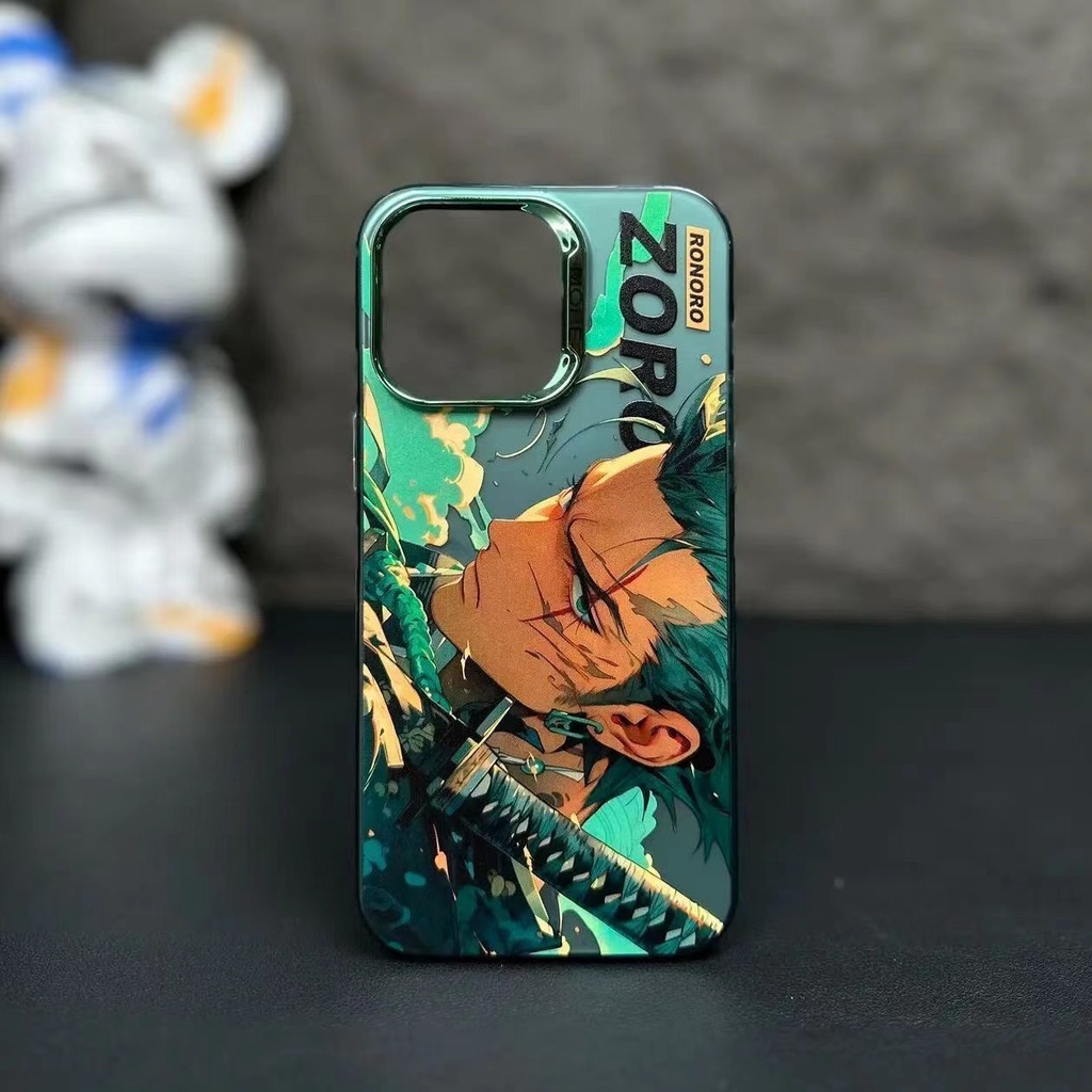 Ốp Điện Thoại hàng mới Cứng Mặt Nhám piece zoro comic tương thích cho iphone 12 13 14 15 pro max