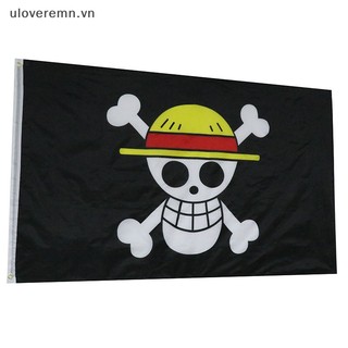 Uloveremn Lá Cờ luffy one piece Chất Lượng Cao Kích Thước 90x150cm vn