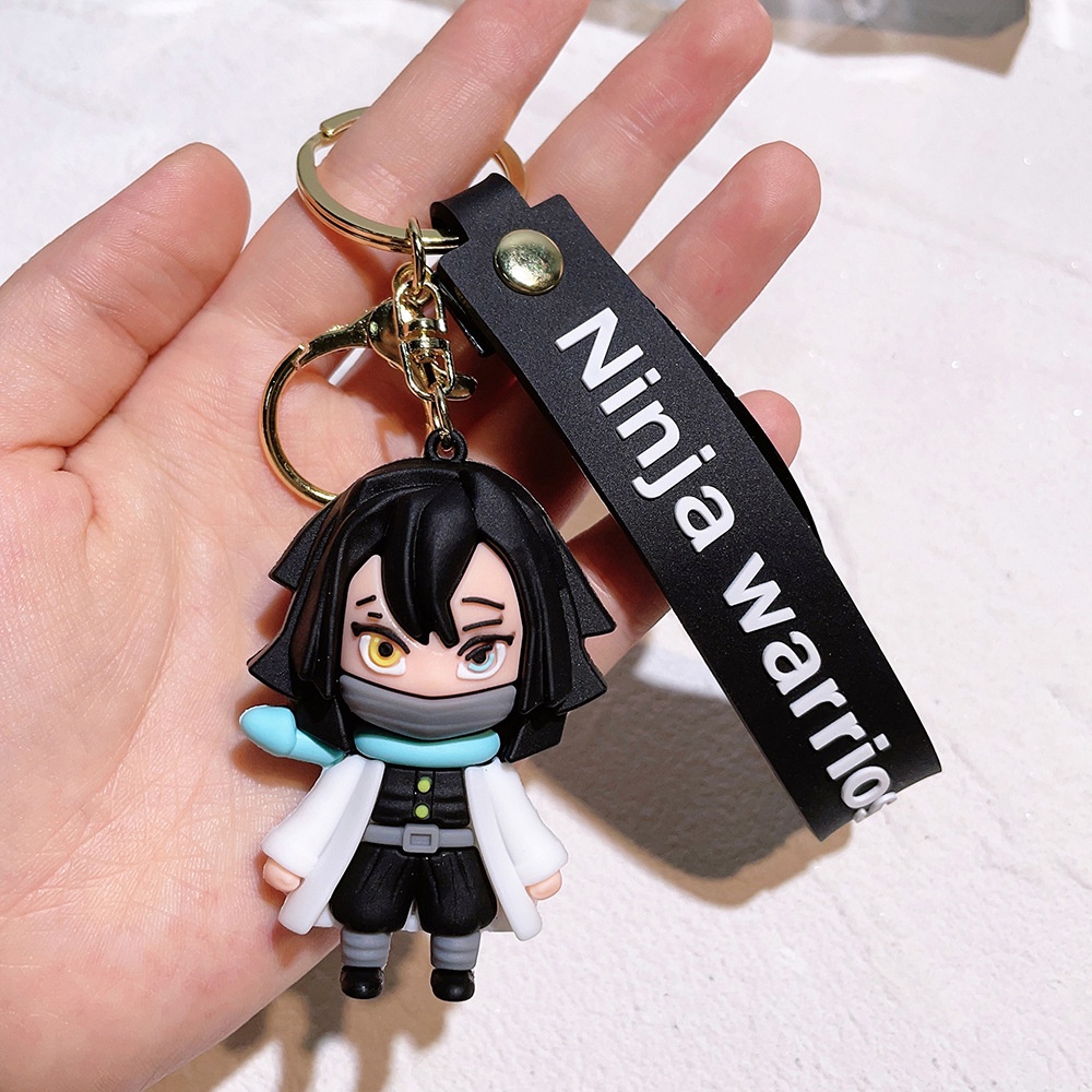 Móc Khóa Mô Hình Nhân Vật tanjiro rengoku Phim demon slayer