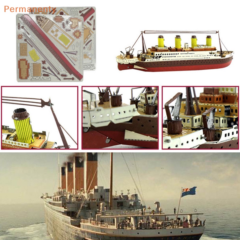 Bộ Đồ Chơi Lắp Ráp Mô Hình Tàu titanic Nhiều Màu Sắc diy Dành Cho Trẻ Em