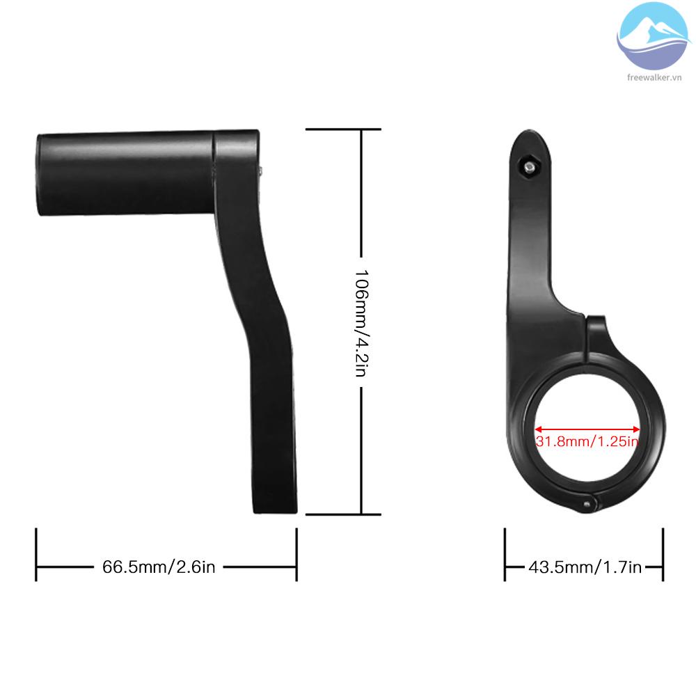 Bike Handlebar Mount for Multifunctional Use - Extension Support for Added Convenience