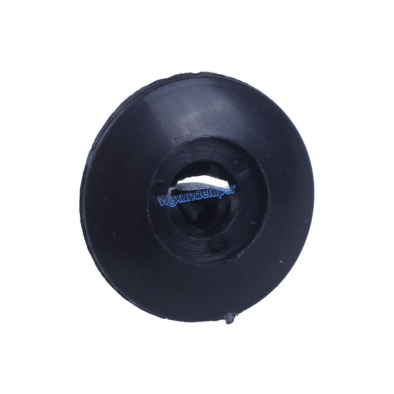 FENDER Set 25 Đinh Tán Nhựa 8mm Màu Đen Chuyên Dụng Cho Xe Hơi