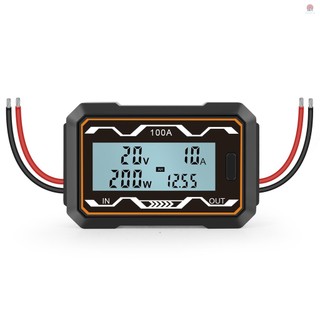 Versatile DC Power Meter with Battery Voltage Amp Measurement for Efficient Power Analysis