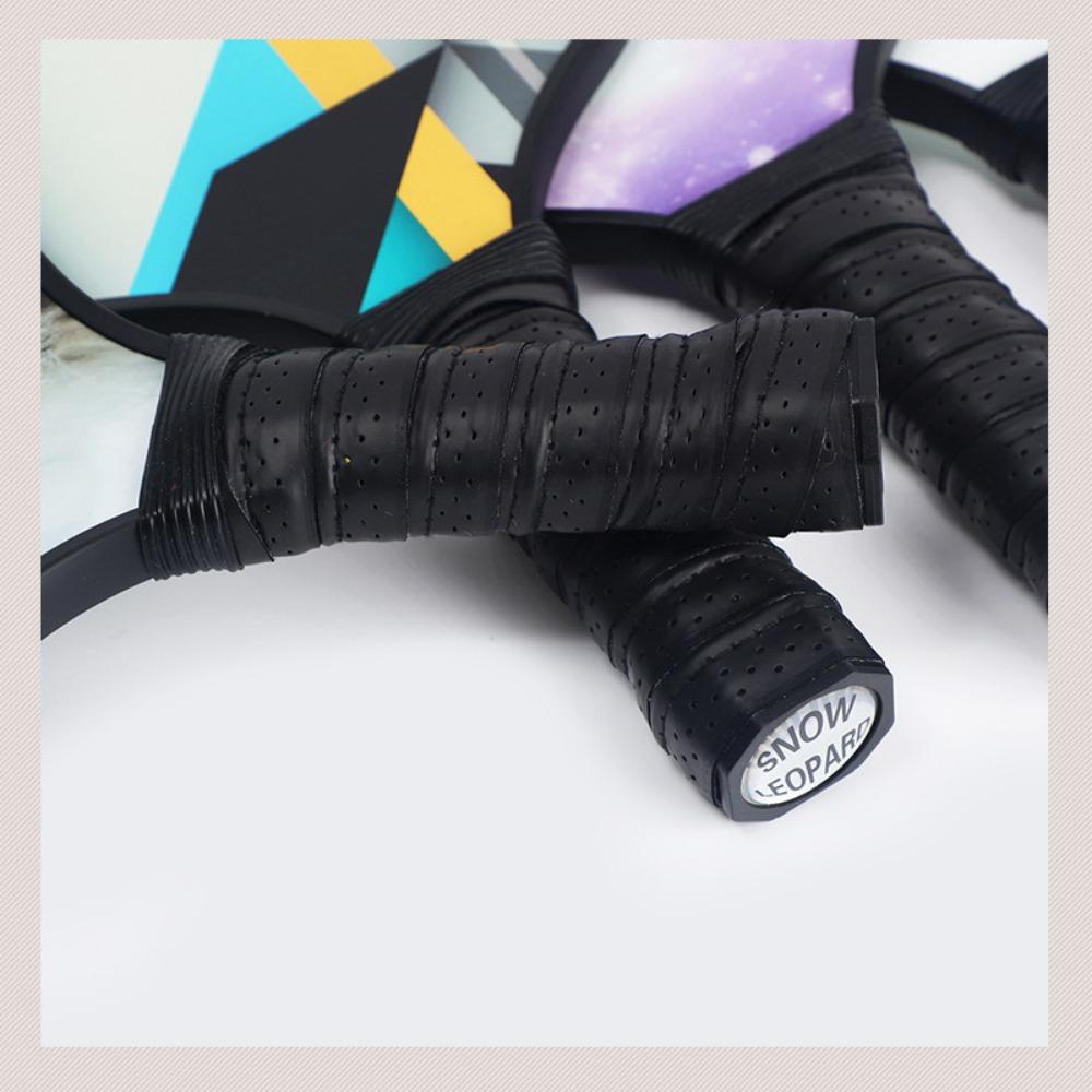 WUWOWU Pickleball Vợt Chơi Bóng Bàn Bằng Sợi carbon Nhẹ Cầm Tay Thoải Mái Nhỏ Gọn Đàn Hồi pp