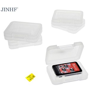Jinhf Set 10 Hộp Đựng Thẻ Chơi game mini Trong Suốt Cho nintendo switch lite oled