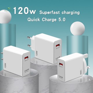 Củ Sạc Nhanh 120w Cổng usb Cho iphone xiaomi samsung