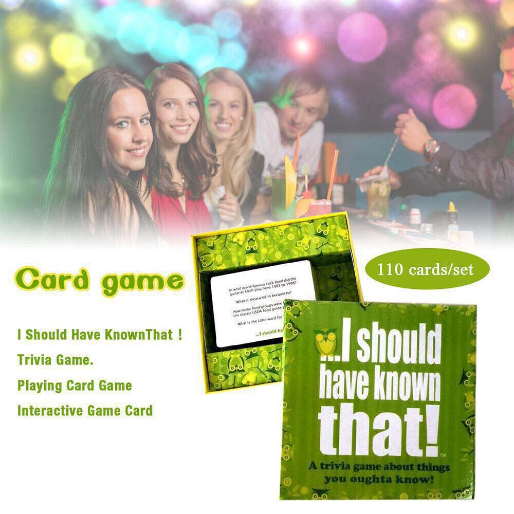 I Should Have Known That? A Trivia Game about Things You Oughta Know!